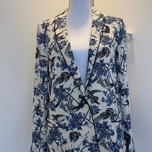 Scotch & Soda Chinoiserie Birds & Botanical jacket